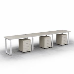 Bàn Cụm 3 Nhân Viên Cao Cấp BKHOME FGBCNV050