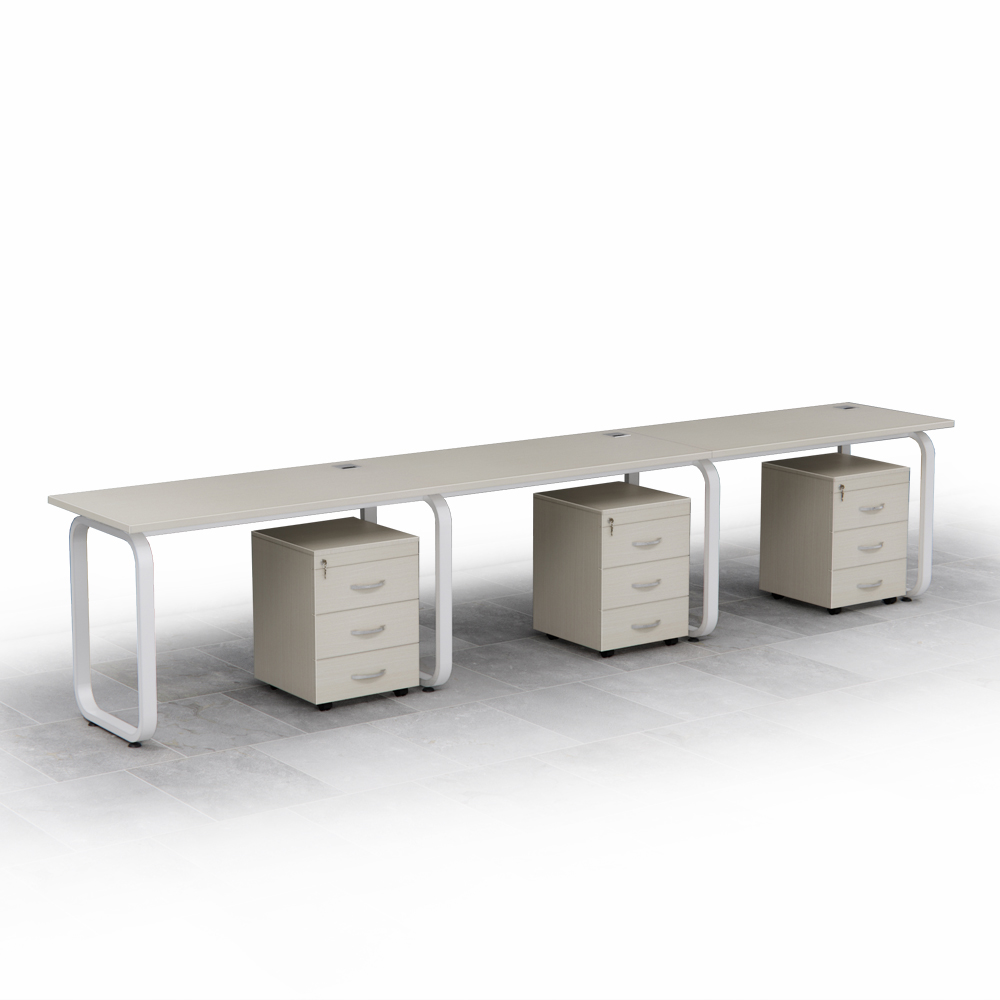 Bàn Cụm 3 Nhân Viên Cao Cấp BKHOME FGBCNV050