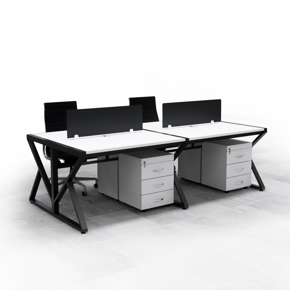 Bàn Cụm 4 Nhân Viên Cao Cấp BKHOME FGBCNV044