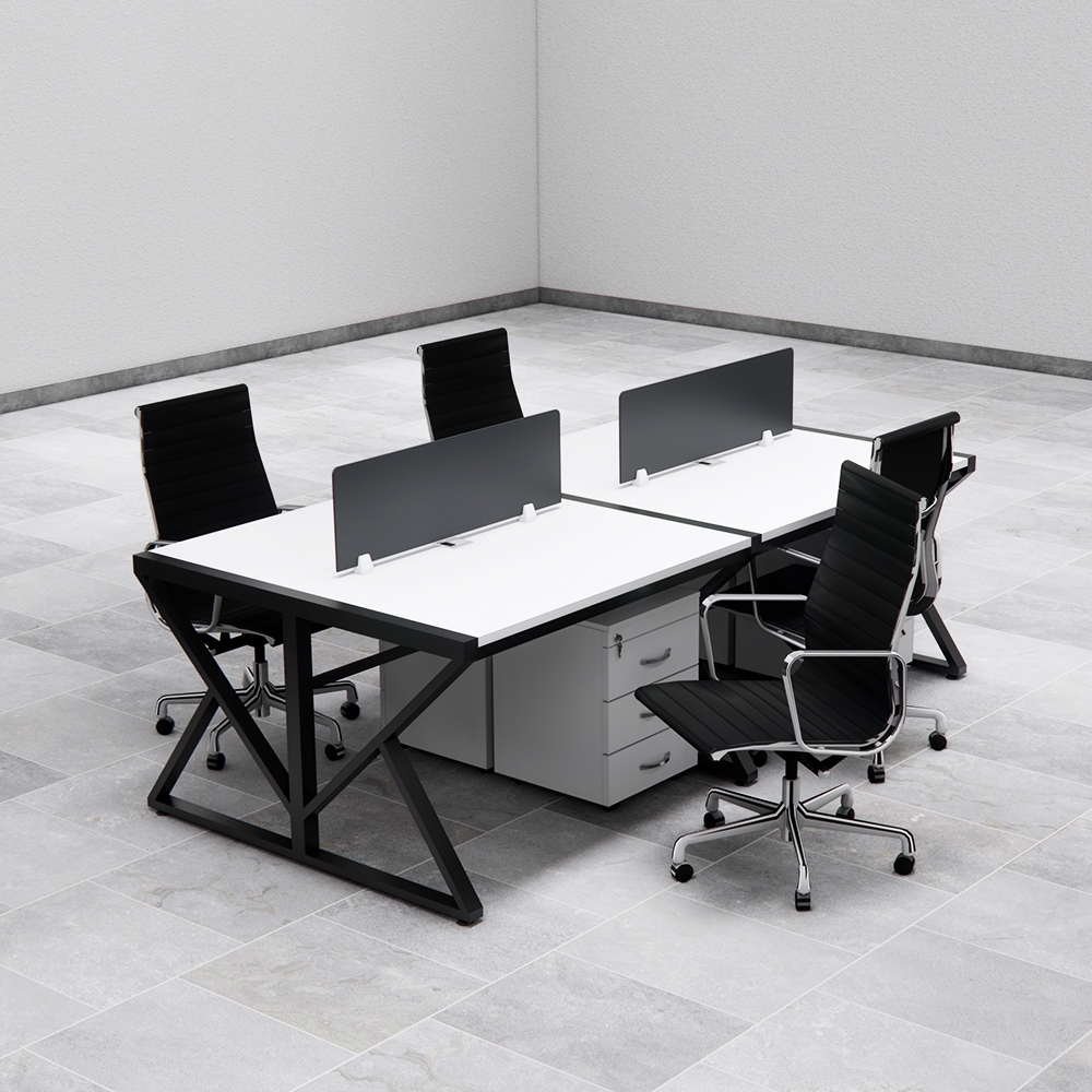 Bàn Cụm 4 Nhân Viên Cao Cấp BKHOME FGBCNV044