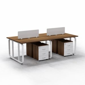 Bàn Cụm 4 Nhân Viên Cao Cấp BKHOME FGBCNV053