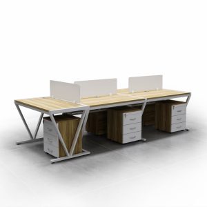 Bàn Cụm 5 Nhân Viên Cao Cấp BKHOME FGBCNV037