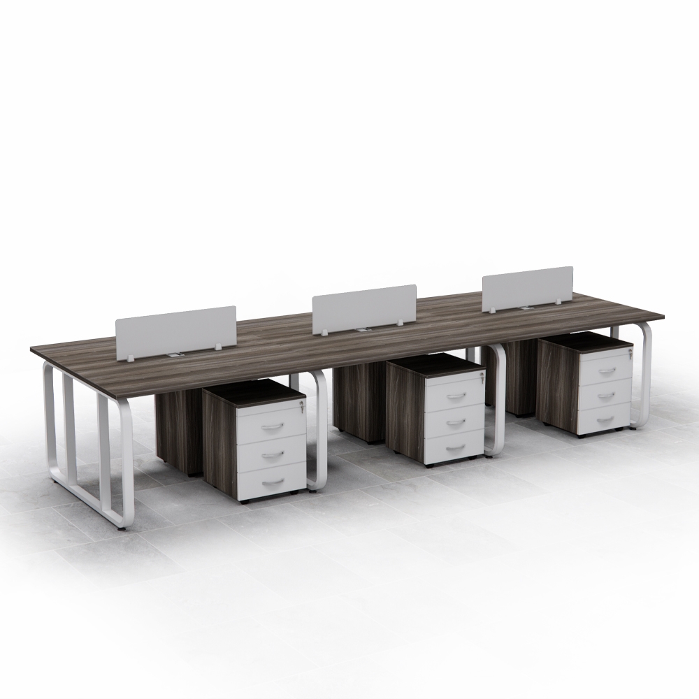 Bàn Cụm 6 Nhân Viên Cao Cấp BKHOME FGBCNV054