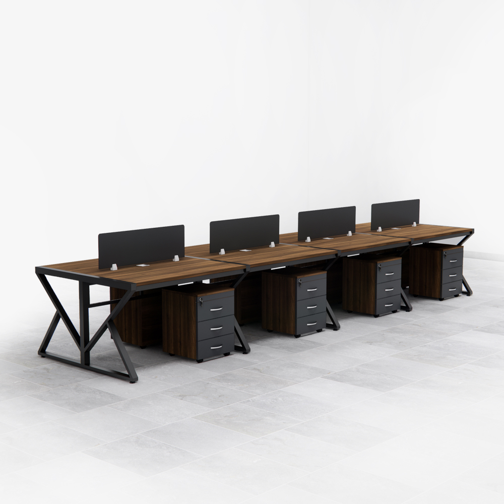 Bàn Cụm 8 Nhân Viên Cao Cấp BKHOME FGBCNV047