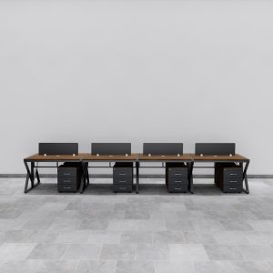 Bàn Cụm 8 Nhân Viên Cao Cấp BKHOME FGBCNV047