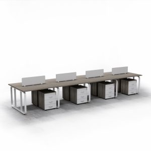 Bàn Cụm 8 Nhân Viên Cao Cấp BKHOME FGBCNV055