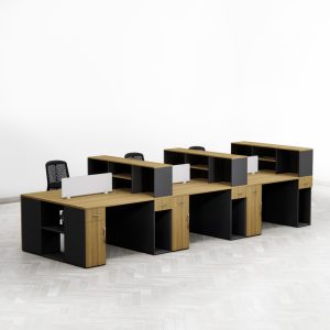 Bàn Cụm 6 Nhân Viên Cao Cấp BKHOME FGBCNV07