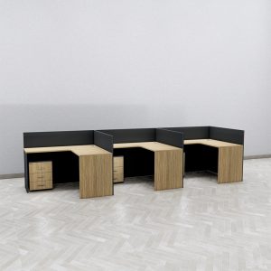 Bàn Cụm 3 Nhân Viên Cao Cấp BKHOME FGBCNV011