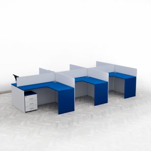 Bàn Cụm 6 Nhân Viên Cao Cấp BKHOME FGBCNV012