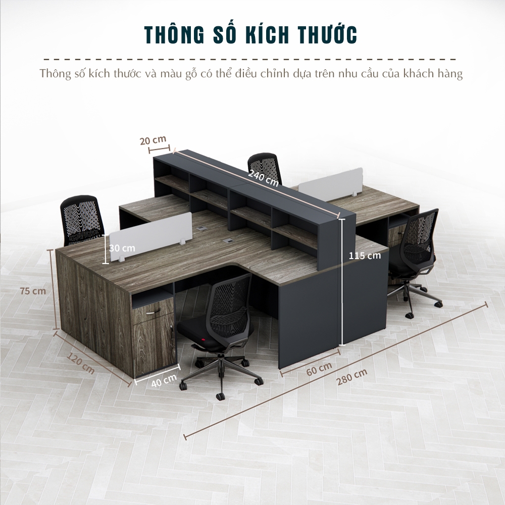 ban cum nhan vien fergus fgbcnv015 4