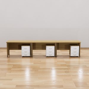 Bàn Cụm 3 Nhân Viên Cao Cấp BKHOME FGBCNV0017