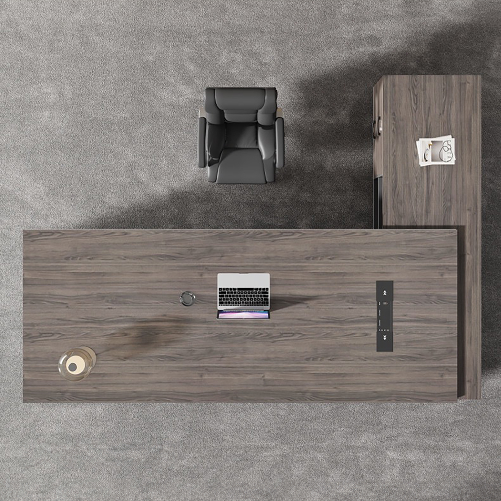 bàn giám đốc hiện đại, bàn khối vuông, bàn giám đốc FGBGD074, nội thất BK HOME