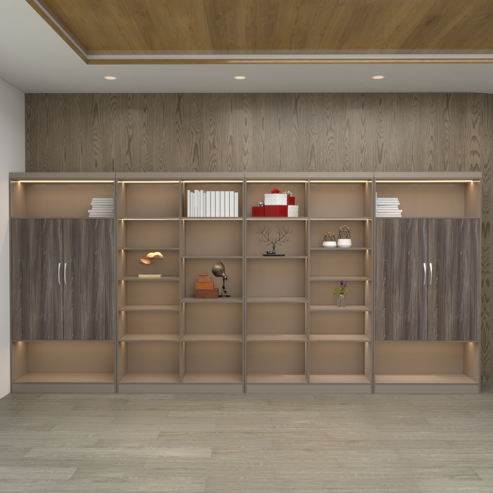 Tủ giám đốc TGDFG12 với thiết kế hiện đại, làm từ chất liệu MDF cao cấp, mang đến sự sang trọng và bền bỉ cho không gian làm việc.