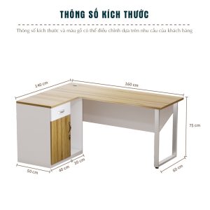 Bàn Nhân Viên Cao Cấp BKHOME FGBNV012