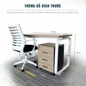 Bàn Nhân Viên Cao Cấp BKHOME FGBNV024