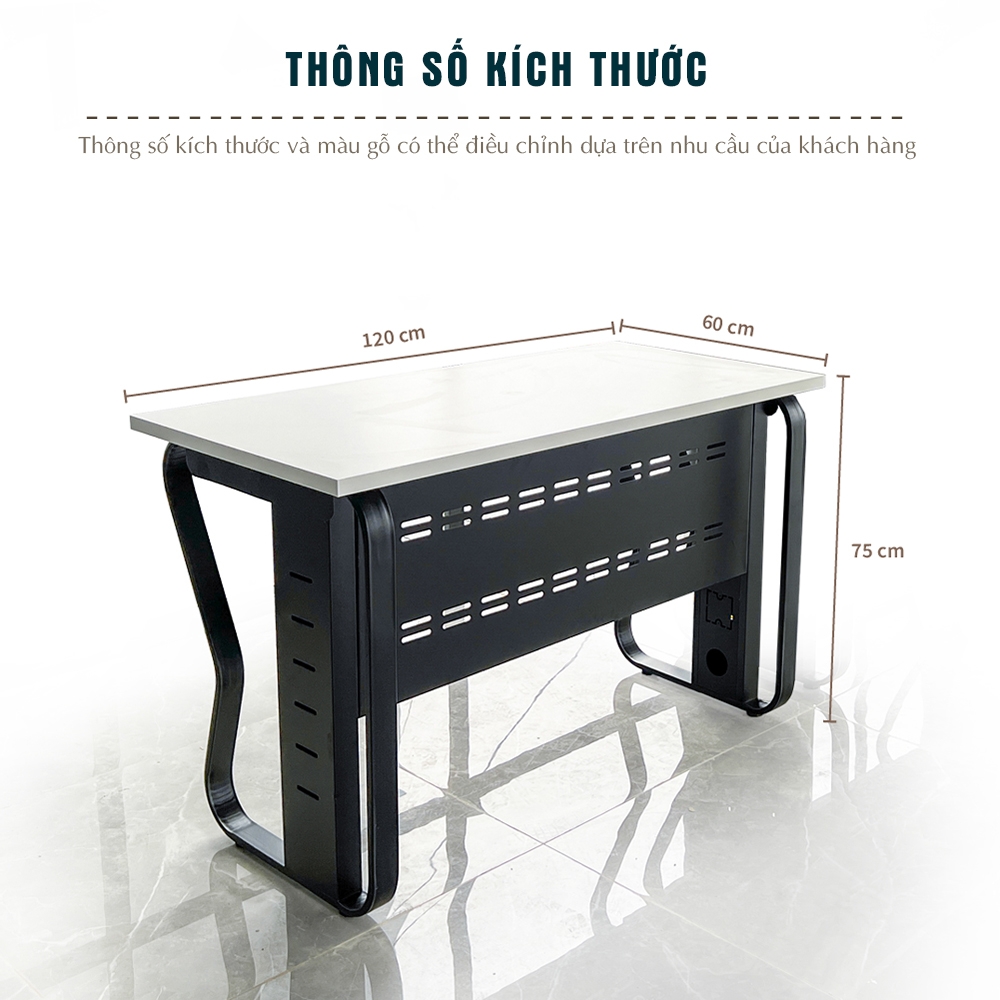 Bàn Nhân Viên Chân Atlas Nhập Khẩu Cao Cấp BKHOME FGBNV025