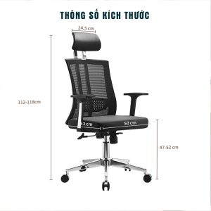 Ghế Xoay Văn Phòng Cao Cấp BKHOME FGEG892