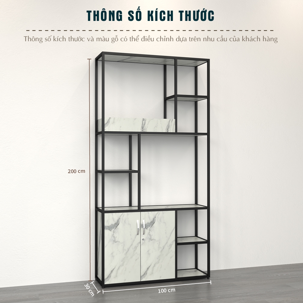 Kệ Trang Trí Cao Cấp BKHOME FGKTT17
