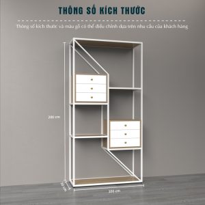 Kệ Trang Trí Cao Cấp BKHOME FGKTT22