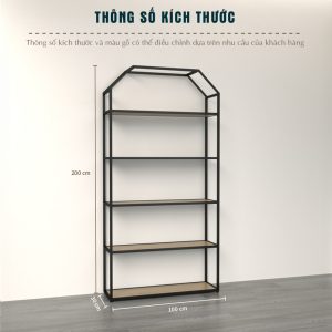 Kệ Trang Trí Cao Cấp BKHOME FGKTT26