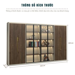 Tủ Giám Đốc Cao Cấp BKHOME FGTGD025