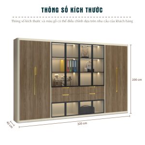 Tủ Giám Đốc Cao Cấp BKHOME FGTGD026