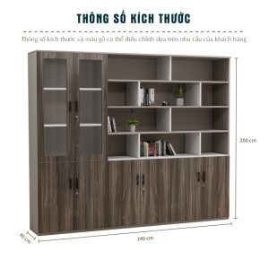 Tủ Giám Đốc Cao Cấp BKHOME FGTGD035