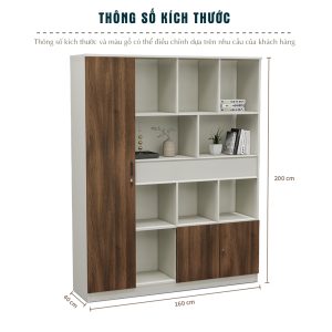 Tủ Giám Đốc Cao Cấp BKHOME FGTGD051