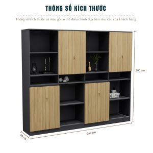 Tủ Giám Đốc Cao Cấp BKHOME FGTGD054