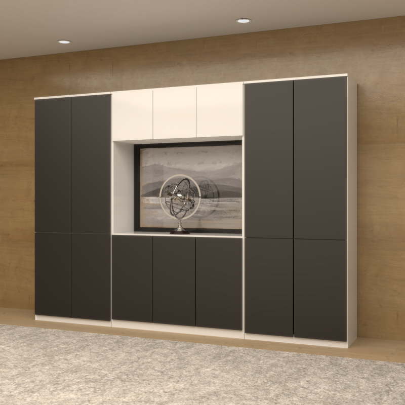 Tủ giám đốc TGDFG01 được làm từ gỗ MDF cao cấp, thiết kế hiện đại và tinh tế với màu sắc trang nhã và các chi tiết hoàn thiện cẩn thận