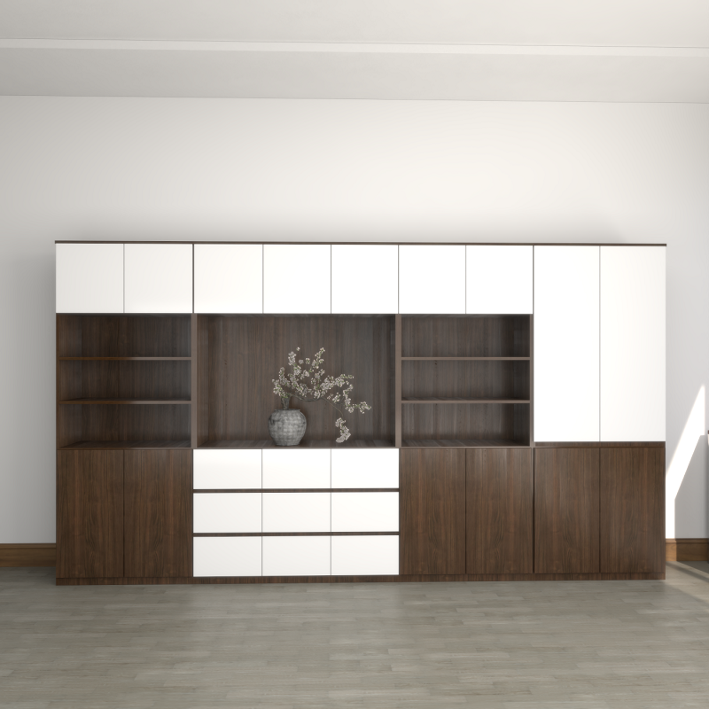 Tủ giám đốc TGDFG05 làm từ gỗ MDF cao cấp, thiết kế hiện đại và thanh lịch với màu sắc trang nhã và các chi tiết hoàn thiện tỉ mỉ.